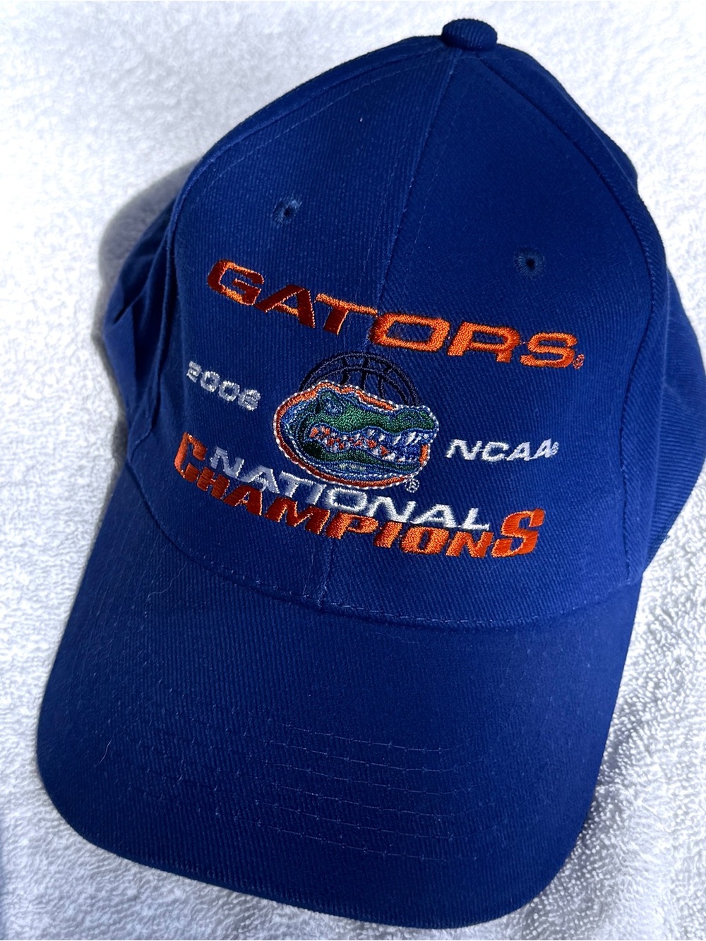 Orange and Blue UF Gators National Champions Hat